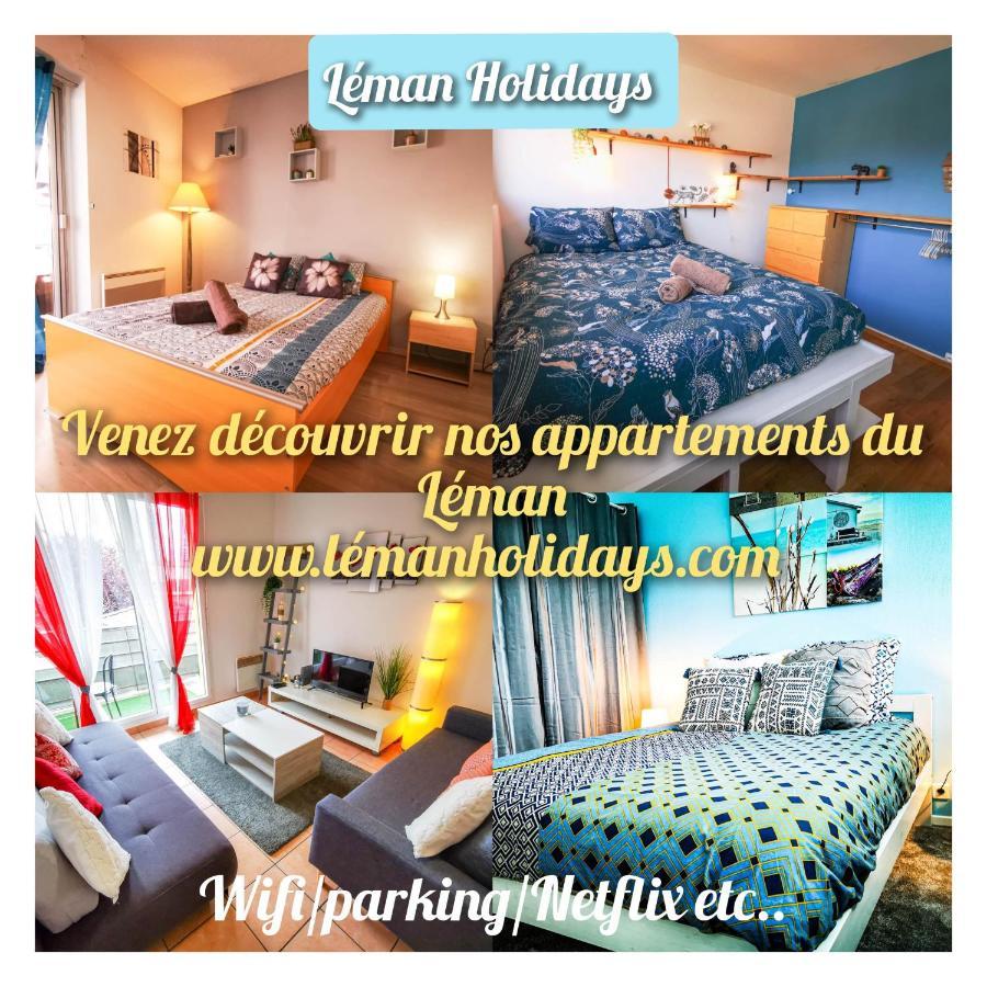 Leman Holidays - Le Coquelicot Lägenhet Thonon-les-Bains Exteriör bild